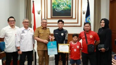 Muhammad Kafiatur Rizky Dapat Apresiasi dari Pemkot Tangerang Selatan pasca Bawa Timnas Indonesia U-19 Juarai Piala AFF