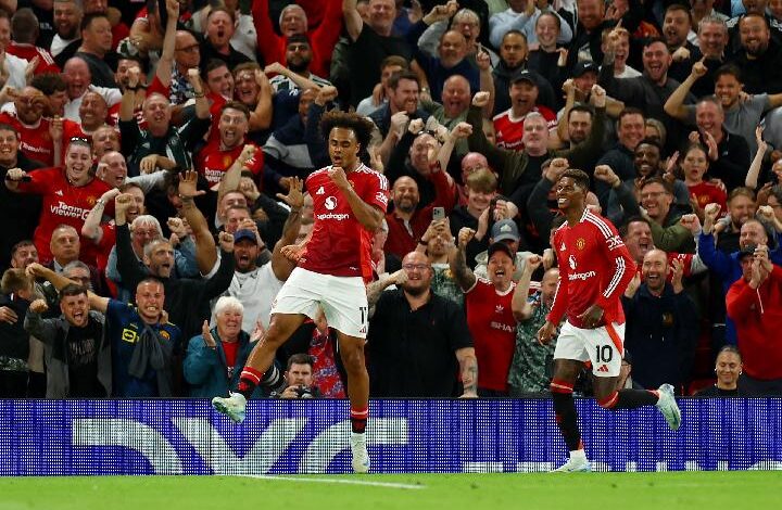 Awal Sempurna Joshua Zirkzee di area tempat Manchester United: Cetak Gol di tempat Debut, Jadi Pemain Terbaik Pilihan Suporter