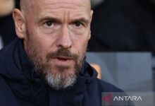 Ten Hag fokus hadapi Brentford pada sedang isu pemecatan