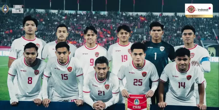 Ranking FIFA Timnas Indonesia Usai Dikalahkan Vietnam