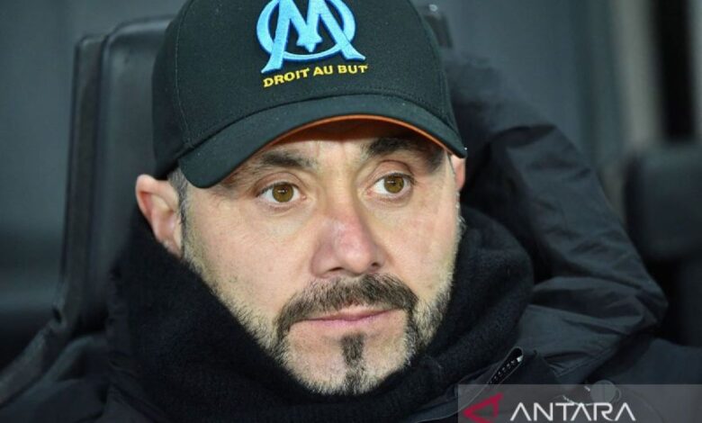 Roberto De Zerbi ingatkan Marseille masih kemungkinan besar semata tergelincir