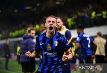 Frattesi kemudian Dumfries luapkan emosi pasca bawa Inter ke final