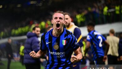 Frattesi kemudian Dumfries luapkan emosi pasca bawa Inter ke final