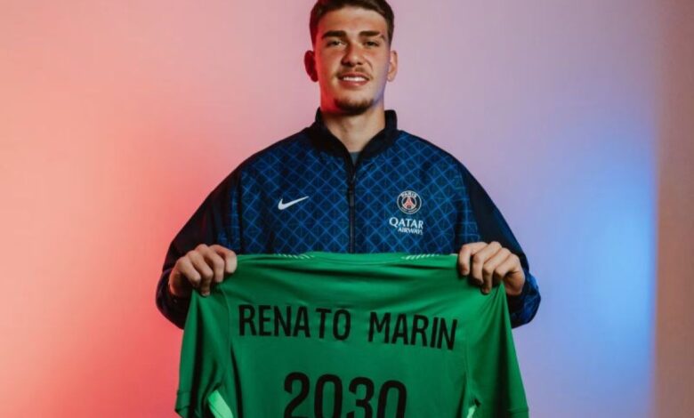 PSG datangkan kiper muda Renato Marin dari Amerika Serikat Roma
