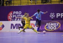 Final Leg 1 Pro Futsal League 2024/2025: Bintang Timur Surabaya vs Blacksteel FC Papua Imbang 2-2