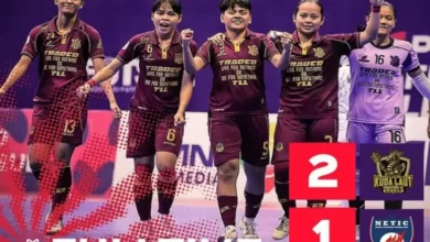 Hasil Kompetisi Futsal Profesional Putri 2025: KLN Angels Memenangkan Ketat Netic Ladies 2-1
