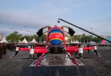 Membedah Teknologi EHang 216-S, Drone Patrol Otonom di Perayaan HUT Bhayangkara POLRI Ke-79