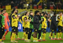Dortmund terjebak di papan berada pada pasca diimbangi Bremen