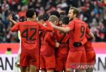 Berhasil 3-0 berhadapan dengan Bremen, Muenchen unggul 9 poin di area di puncak klasemen