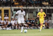 kelompok tim Napoli umumkan Romelu Lukaku alami cedera paha, berpotensi dioperasi