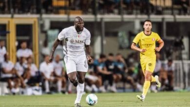 kelompok tim Napoli umumkan Romelu Lukaku alami cedera paha, berpotensi dioperasi