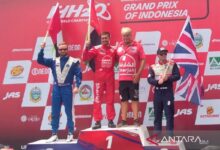 Pembalap Sharjah Tim Rusty Wyatt juara F1 Powerboat 2025 pada Toba