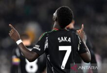 Bukayo Saka absen bela Arsenal hadapi Liverpool