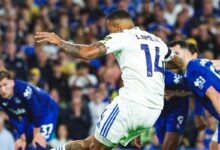 Leeds United raih kemenangan tipis satu-nol menghadapi Klub sepak bola Klub sepak bola Everton pada pekan pembuka