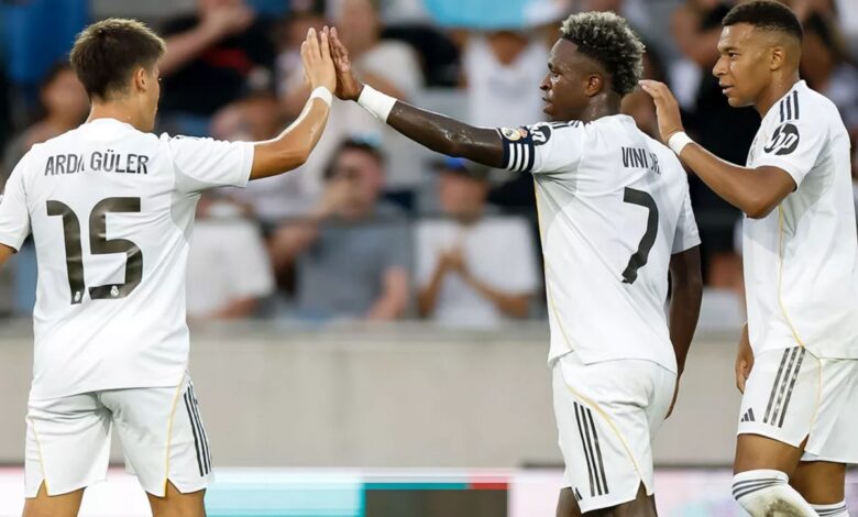 Real Madrid tutup pramusim dengan kemenangan 4-0 melawan WSG Tirol