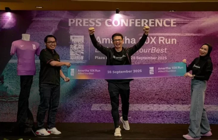 Amartha 10X Run 2025 Tawarkan Hadiah Ikan Cupang juga Sayuran