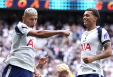 Dua gol Richarlison bawa Tottenham atasi Burnley