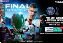 Piala Super Eropa 2025: PSG Tantang Tottenham Hotspur, Streaming pada VISION+