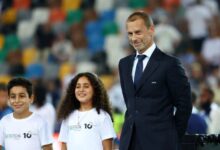Senyum Tala juga Mohamed, Anak-Anak Palestina pada Podium Piala Super Eropa 2025