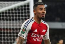 Gabriel Jesus tiada masuk skuad Arsenal untuk Turnamen Champions 2025/26