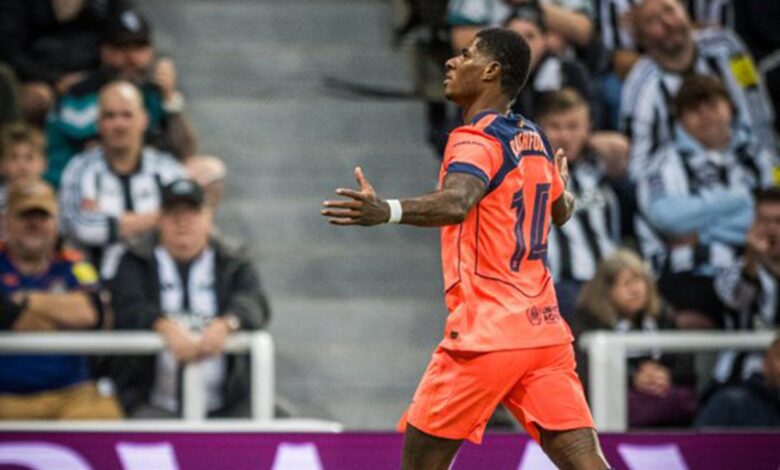 Flick puji Rashford pasca cetak gol perdana untuk Barcelona