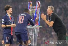 PSG pastikan cedera Ousmane Dembele dan juga juga Desire Doue