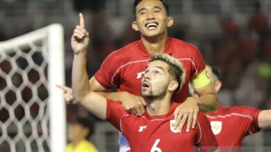 Rizky Ridho kritik kualitas rumput JIS