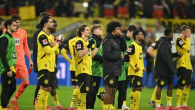 Dortmund terdampar di di papan berada pada pasca diimbangi Bremen