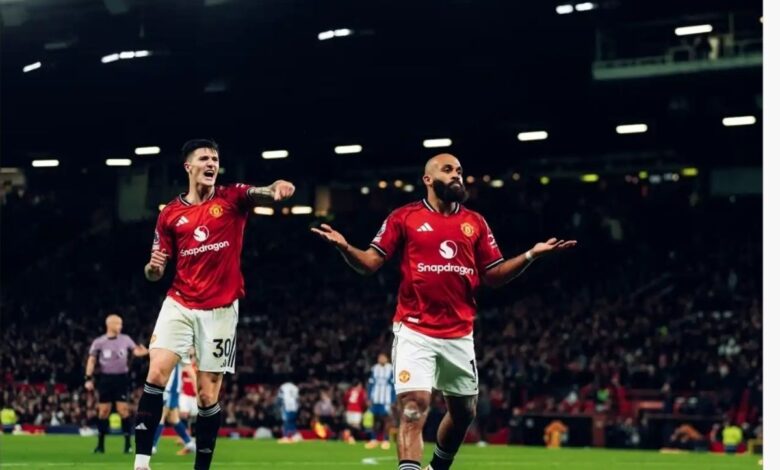 MU raih tiga kmenangan beruntun usai kalahkan Brighton dengan skor 4-2