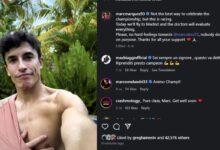 Marquez minta fans tak salahkan Bezzecchi usai terjungkal di dalam di Mandalika