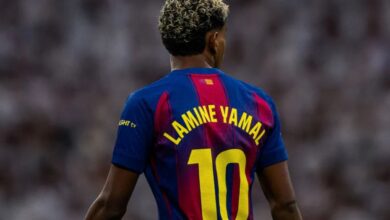 Barcelona bela performa Lamine Yamal