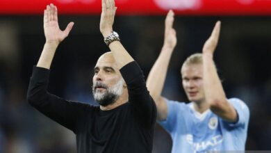 Pep Guardiola pertimbangkan istirahatkan Haaland lawan Swansea
