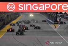 Klasemen sementara F1 musim 2025 pasca GP Singapura