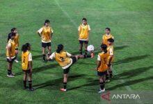 Timnas putri U17 Tanah Air hantam Makau dengan kemenangan 2-0