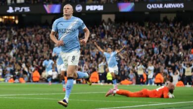Manchester City raih kemenangan 2-0 kontra 10 pemain squad klub Napoli