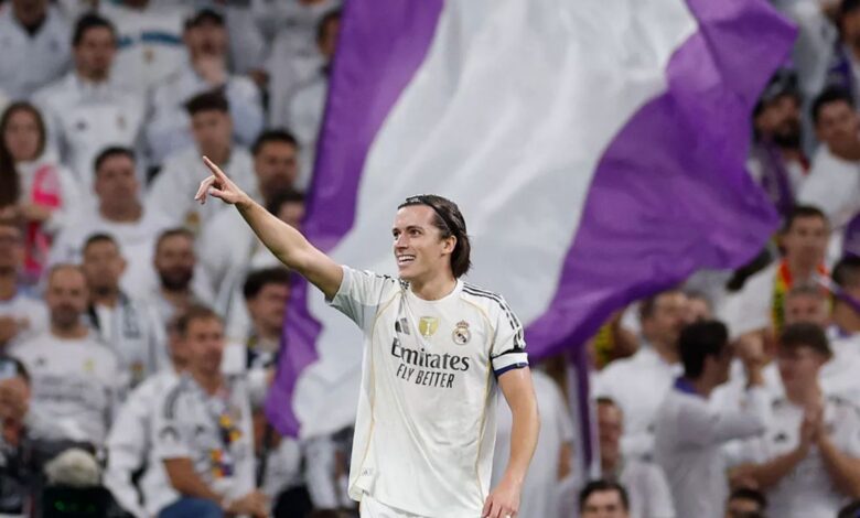 Alvaro Carreras bahagia cetak gol debut pada Real Madrid