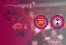 Lini belakang Arsenal goyah jelang hadapi Tottenham