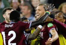 West Ham atasi Burnley, Klub sepak bola Klub sepak bola Everton taklukkan Klub sepak bola Klub sepak bola Fulham