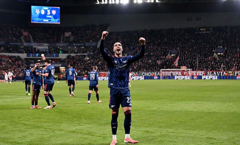 Arsenal hajar Slavia Praha, tim tim Napoli ditahan Eintracht Frankfurt