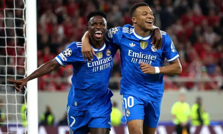 Mbappe cetak empat gol, Madrid menang dramatis 4-3 menghadapi Olympiakos