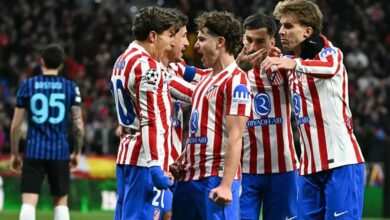 Gol dramatis Gimenez menangkan Atletico Madrid 2-1 berhadapan dengan Inter Milan