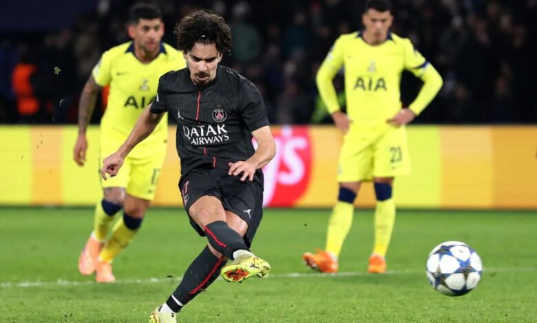 PSG menang telak 5-3 berhadapan dengan Tottenham, Vitinha cetak hattrick