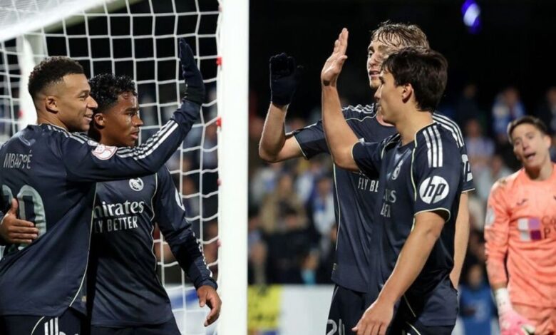 Real Madrid ke 16 besar Copa del Rey setelahnya taklukkan Talavera 3-2