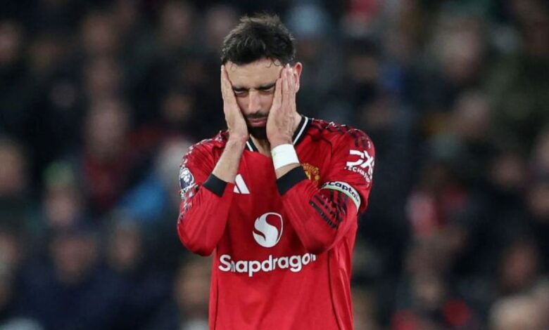 Bruno Fernandes diperkirakan absen beberapa laga ke depan