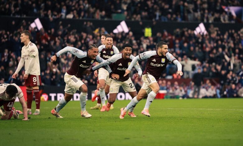 Villa akhiri rekor nirkalah Arsenal berkat gol larut Emiliano Buendia