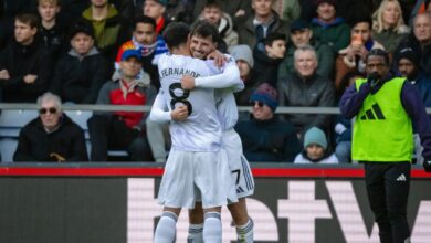 Manchester United bangkit kalahkan Crystal Palace 2-1