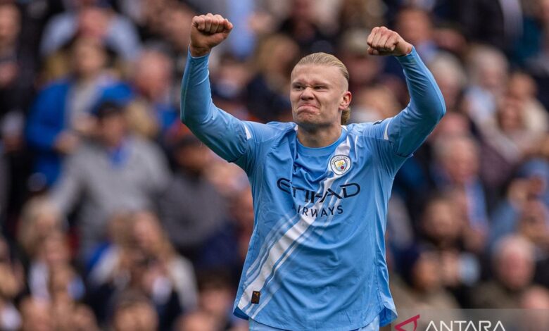 Erling Haaland tak sangka cetak 100 gol untuk City secepat ini