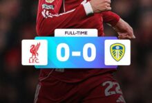 Liverpool berbagi poin pasca main imbang tanpa gol lawan Leeds