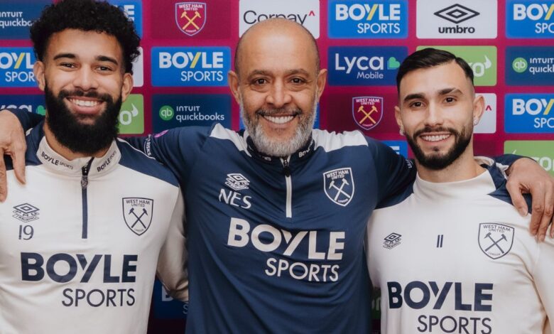 Dua pemain baru West Ham memiliki kemungkinan debut kontra Forest