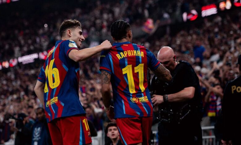 Tekuk Real Madrid 3-2, Barcelona juarai Piala Super Spanyol